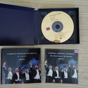 the three tenors in concert MEHTA deluxe gold edition